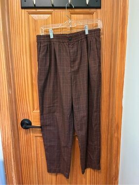 Women’s Madewell Plaid Dress Pants
